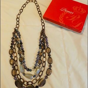 Premier Designs English Rose Multi Piece Necklace